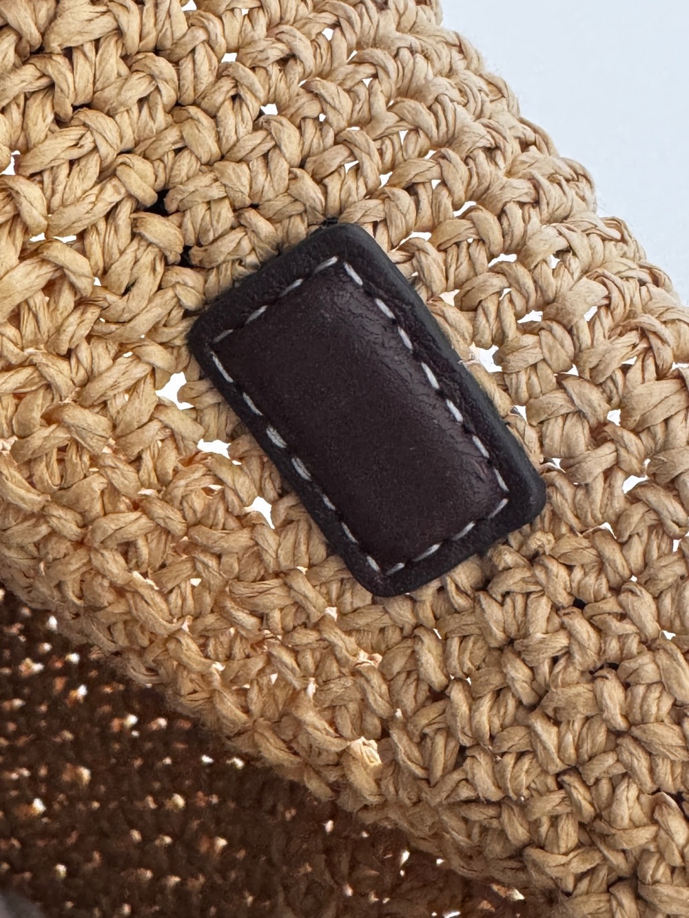 Tory Burch Romy Raffia Straw Bucket Bag - Picture 11 of 16